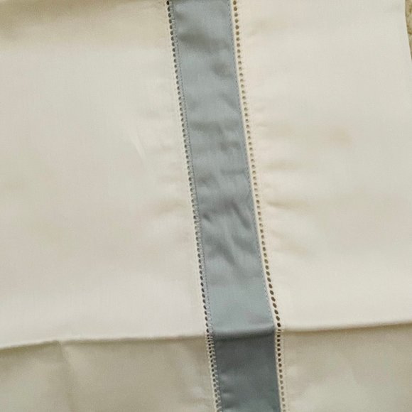 FRETTE Standard Pillow SHAM 1x Ivory Celestial 20"x32" 100% Cotton Portugal NEW - Picture 7 of 8